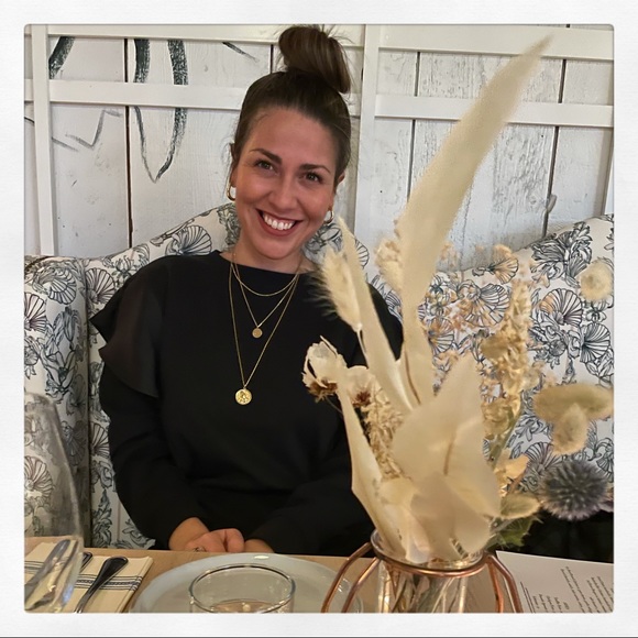 Oversized Ruffle Front Sweatshirt Dress - Picture 2 of 3